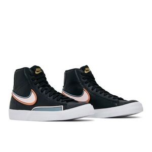 Nike blazer mid ‘77 ‘infinite black’ woman’s size 7 mens 5.5